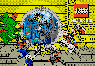 Lego Fun To Build title screen for Sega Pico